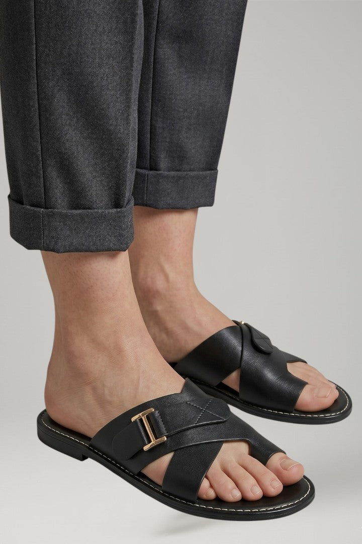 Natalie | Women's Sandals with Toe Loop and Adjustable Strap