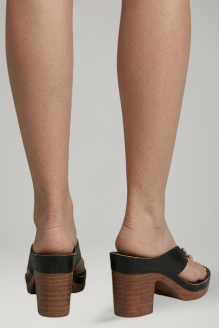 Scarlett | Women's Thong Sandals with Block Heel and Platform Sole