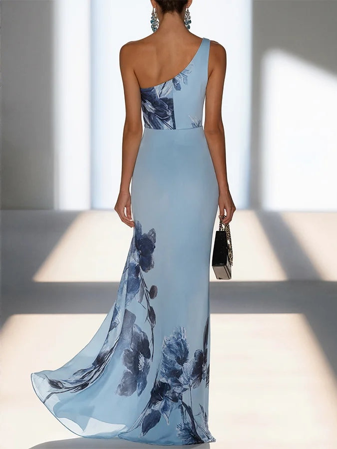 Hazel™ | Elegant Printed Maxi Dress