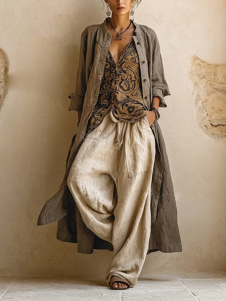 Arielle | Relaxed Linen Summer Set