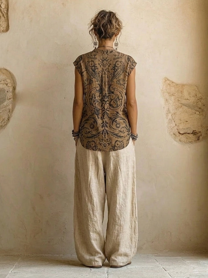 Arielle | Relaxed Linen Summer Set
