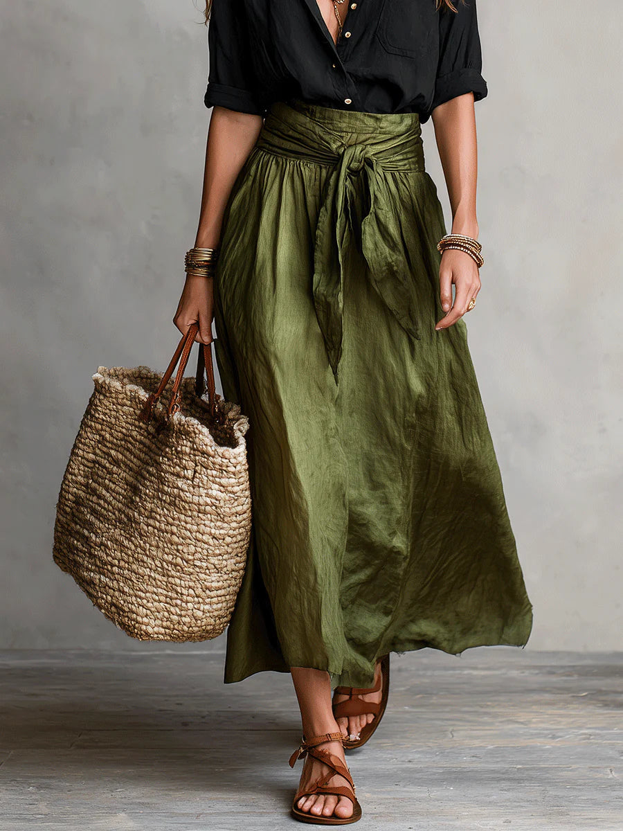 Martina | Elegant One-Shoulder Maxi Dress