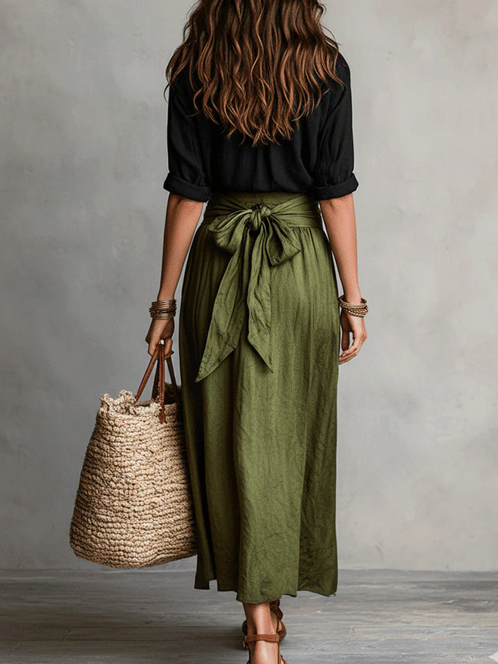 Martina | Elegant One-Shoulder Maxi Dress