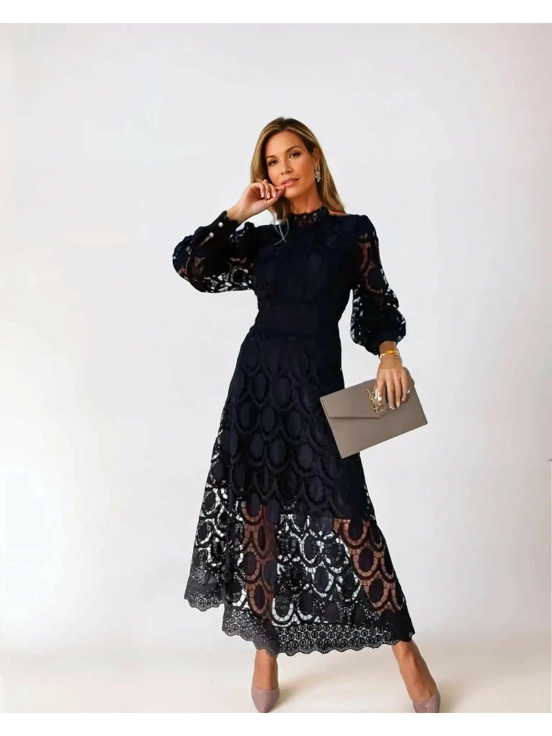 Amelie - French Lace Dress