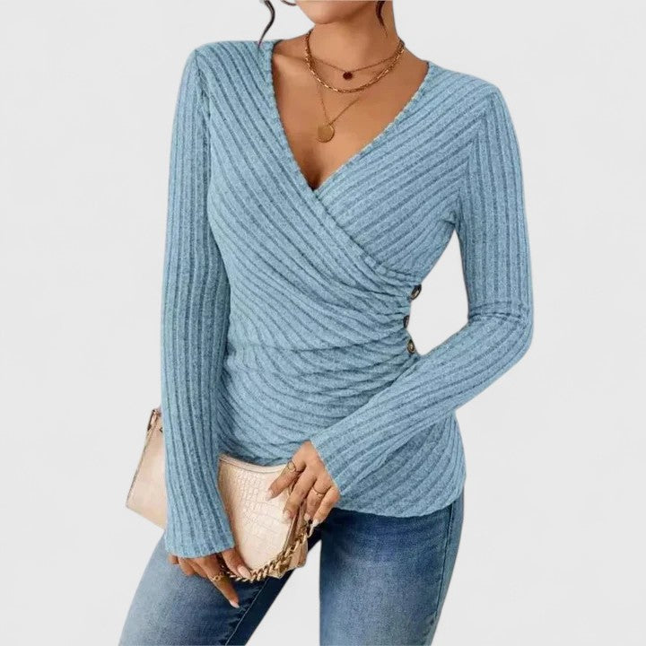 Jamie | Elegant Tucking Top