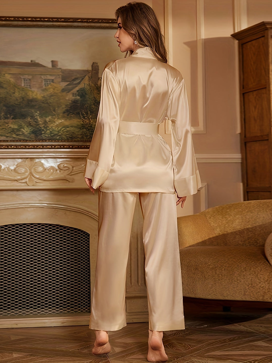 Aurielle | Elegance Robe & Pajama Set
