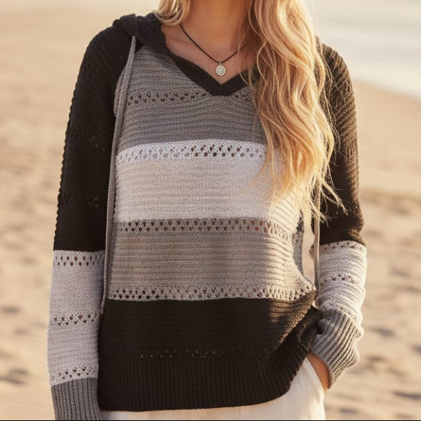Lesley | Boho Patchwork Pullover Sweater