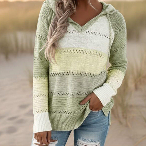 Lesley | Boho Patchwork Pullover Sweater