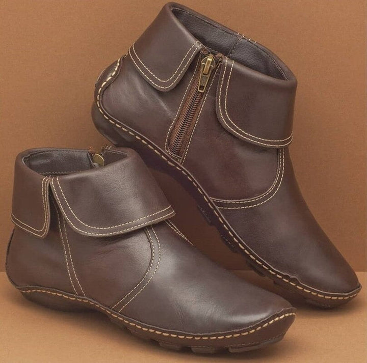 Alice | Artisan Side-Zip Ankle Boots