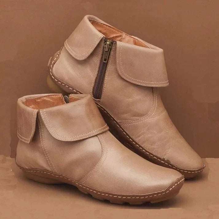 Alice | Artisan Side-Zip Ankle Boots