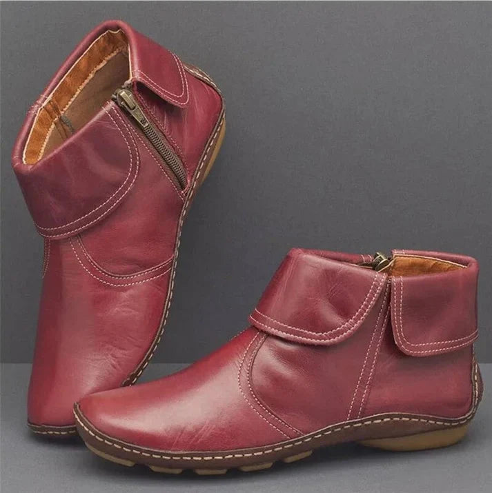 Alice | Artisan Side-Zip Ankle Boots