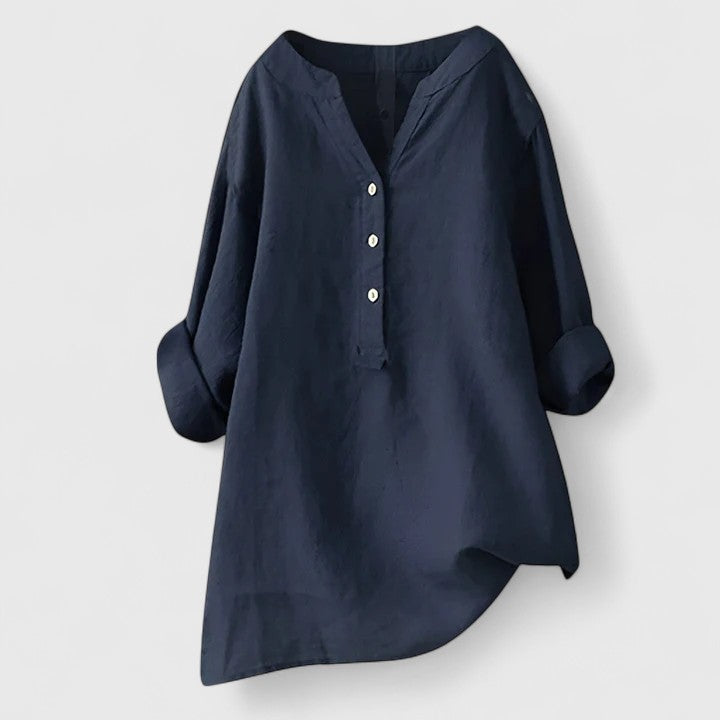 Jamie | Elegant Button-Front Shirt