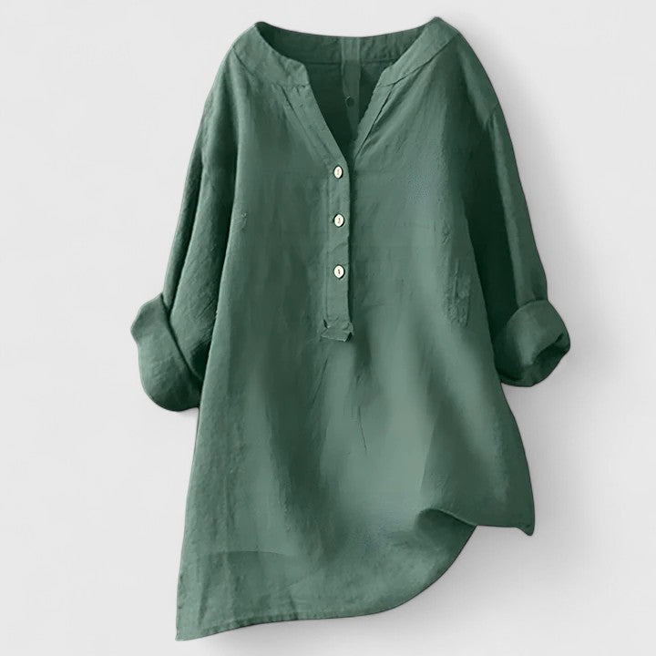 Jamie | Elegant Button-Front Shirt