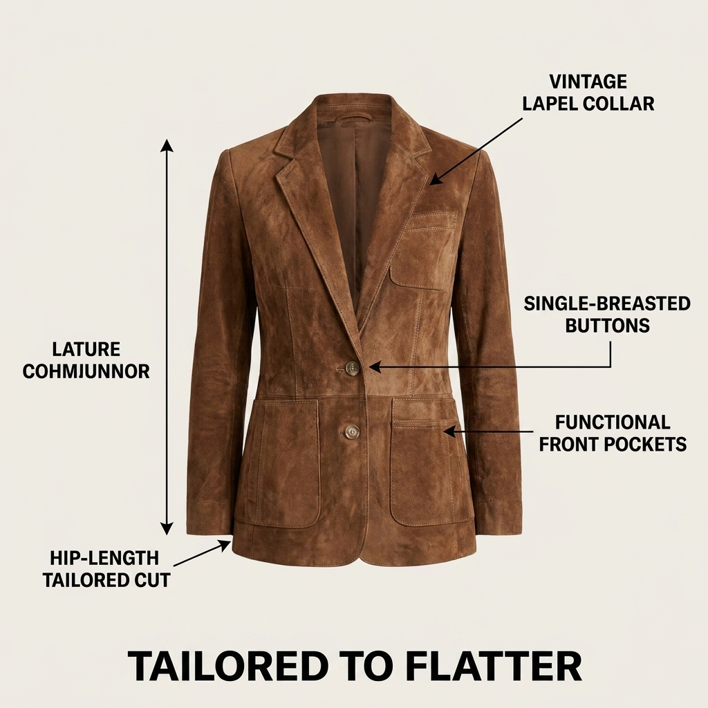 Verona | Vintage Suede Jacket