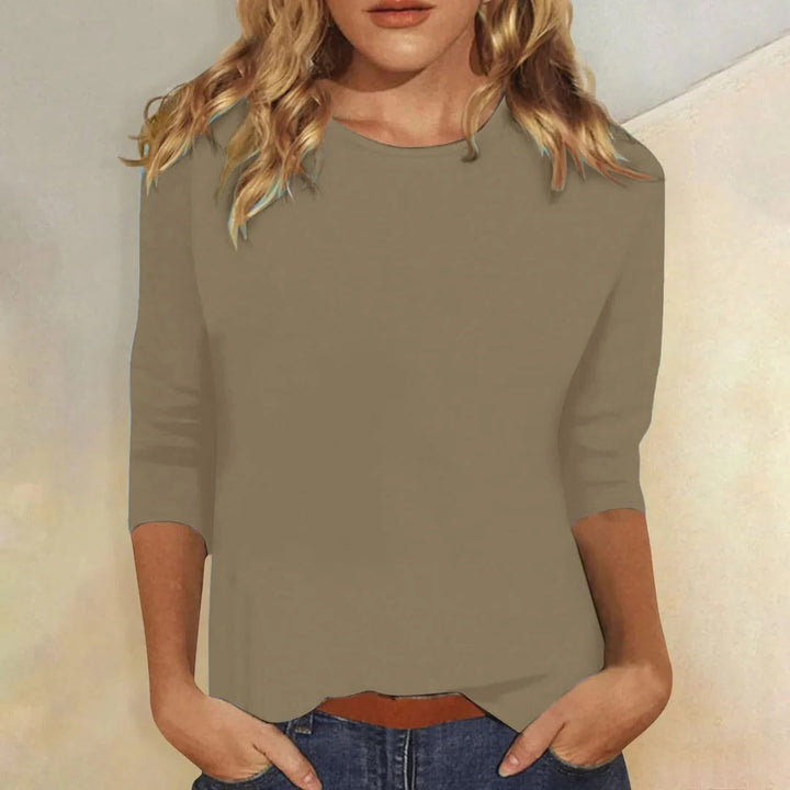 Stella | Women's Crew Neck 3/4 Sleeve Top