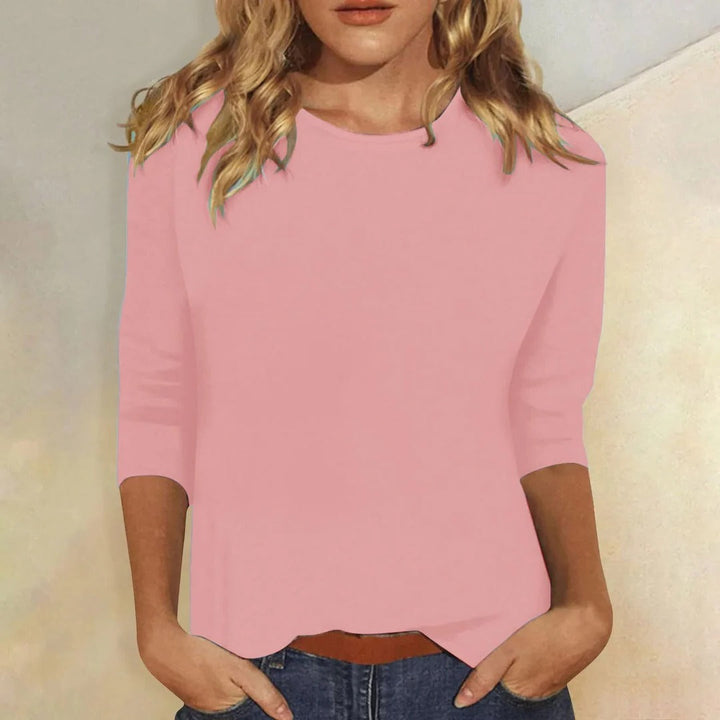 Stella | Women's Crew Neck 3/4 Sleeve Top