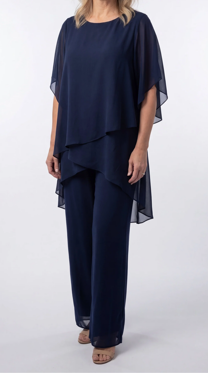 Elara | Two-Piece Palazzo Set — Relaxed Fit That Flatters Every Figure