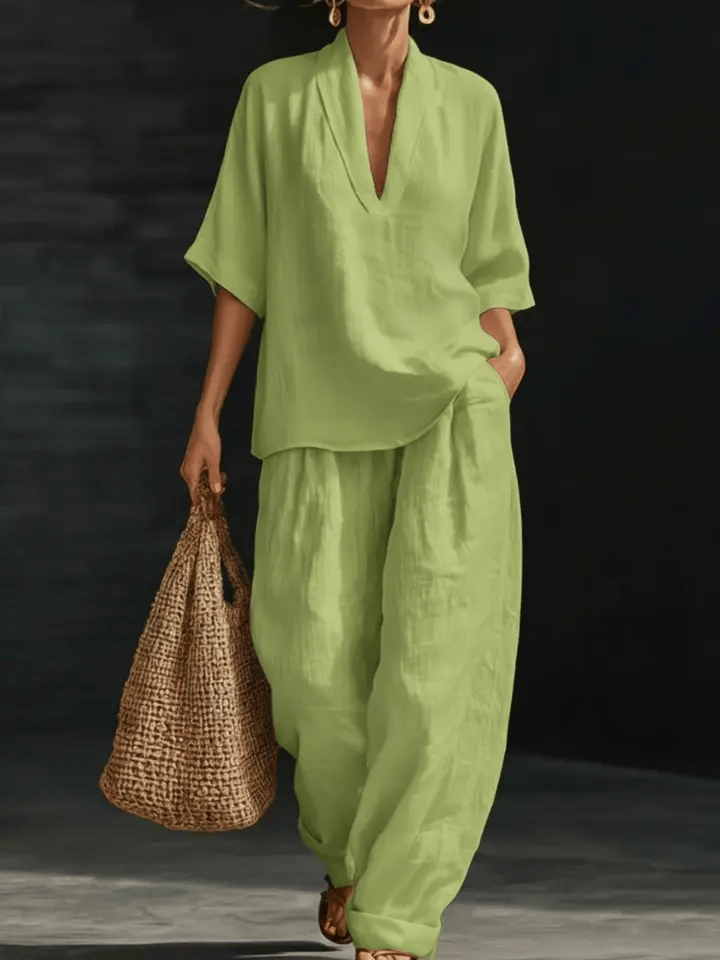 Lilly | Effortless Linen Two-Piece Set
