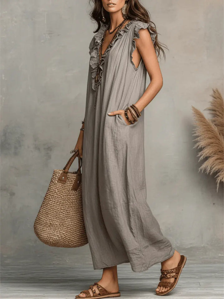 Camellia | Long Bohemian Dress