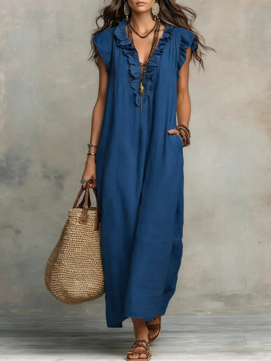 Camellia | Long Bohemian Dress