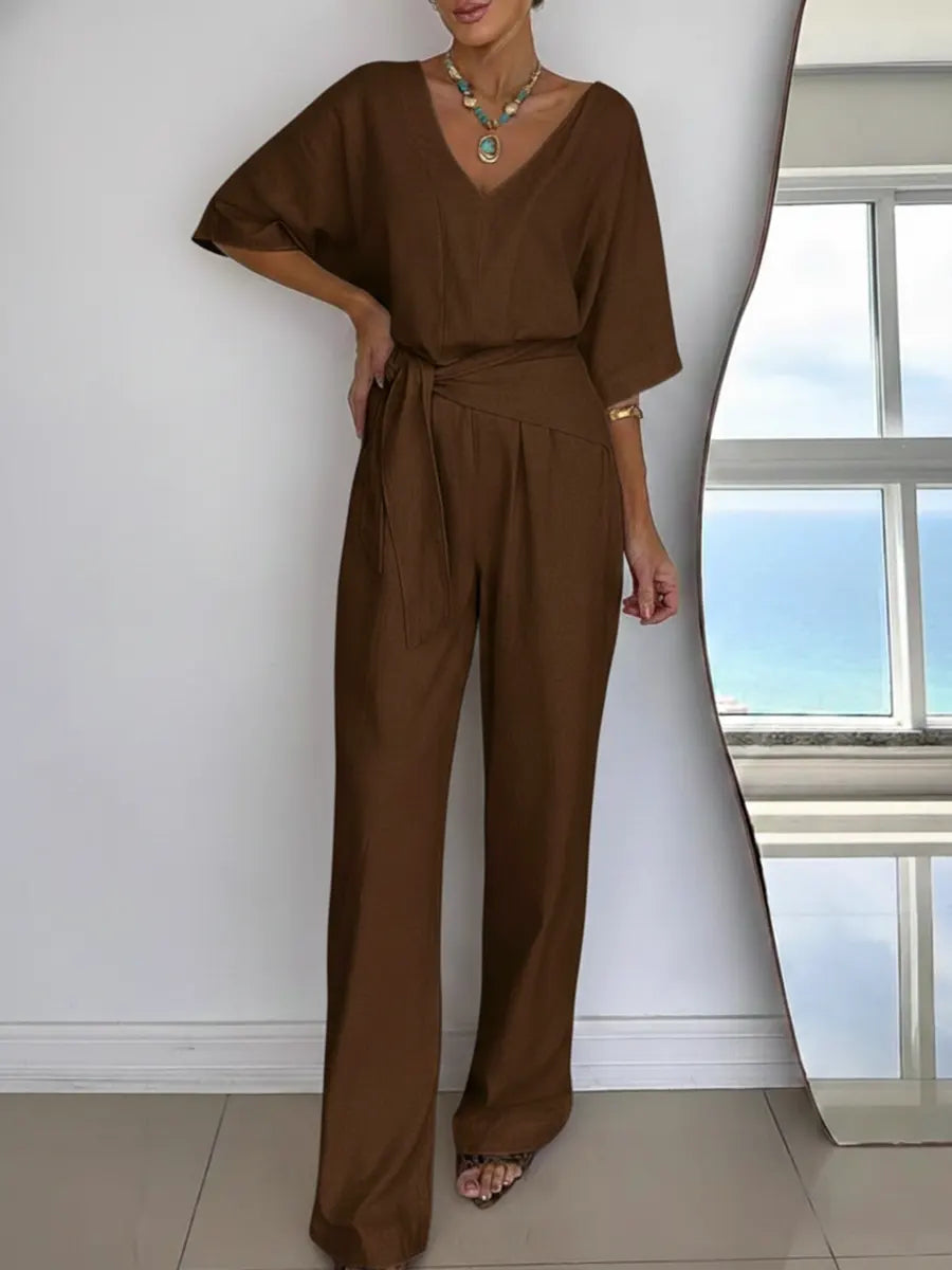 Maya™ | Linen Cotton Effortless Two-Piece Set