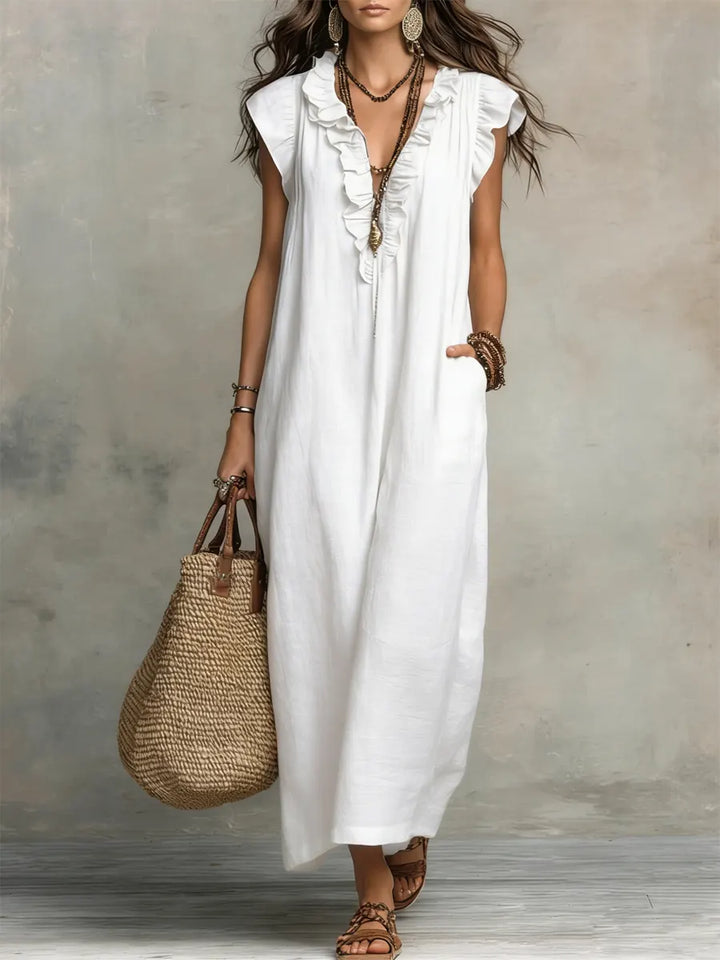 Camellia | Long Bohemian Dress