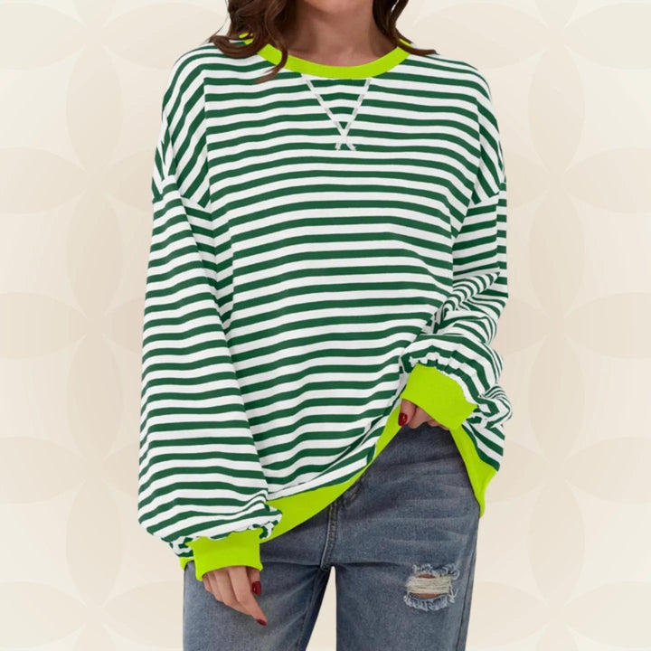Juliana | Casual Striped Top