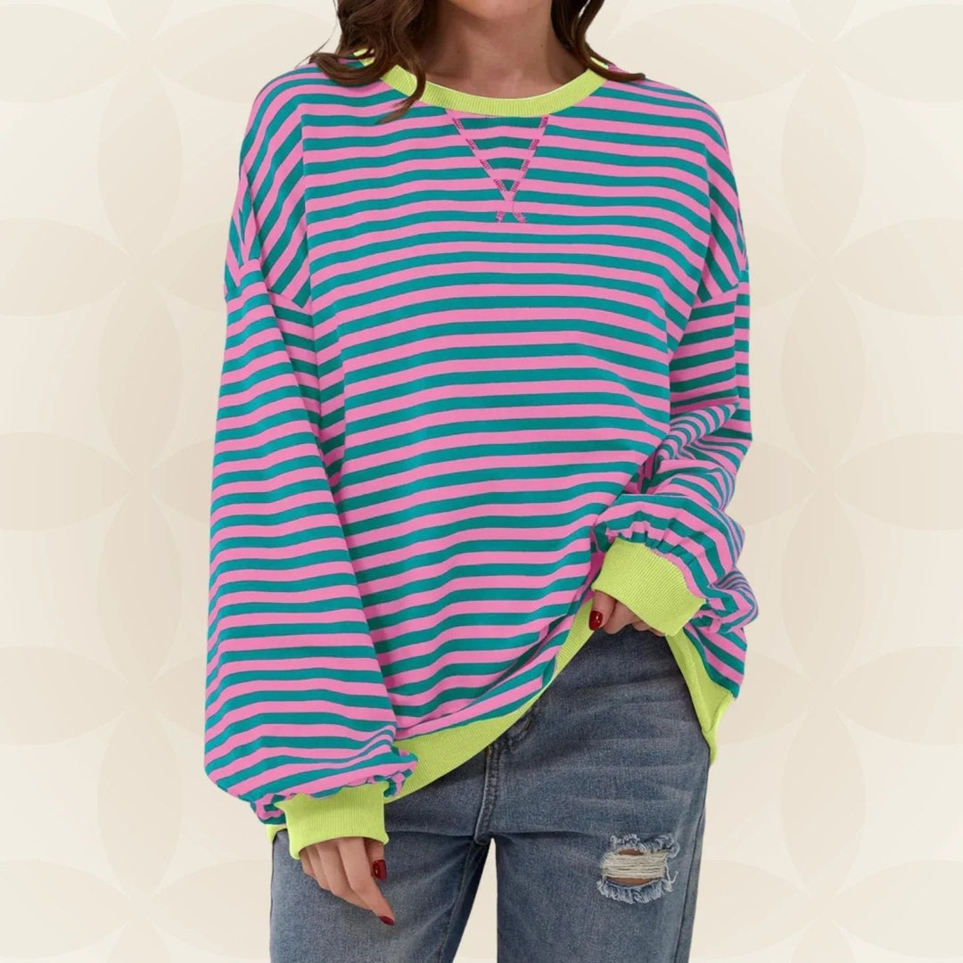 Juliana | Casual Striped Top