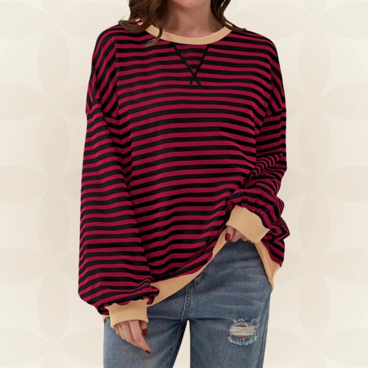 Juliana | Casual Striped Top