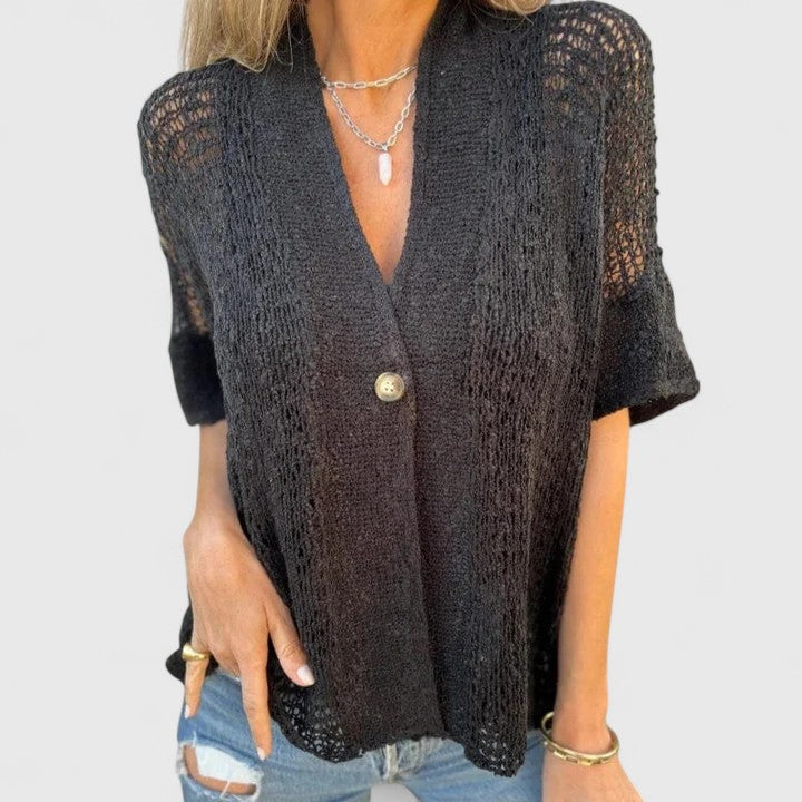 Jamie | Elegant Knitted Shirt