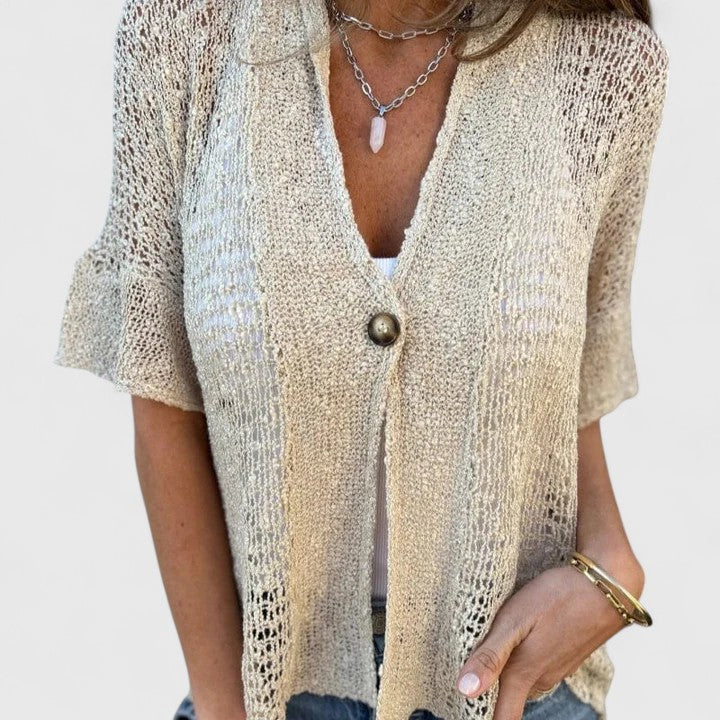Jamie | Elegant Knitted Shirt