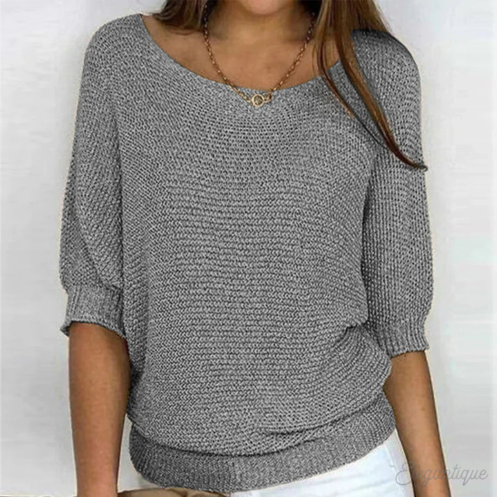 Evelyn | Elegant Knit Sweater
