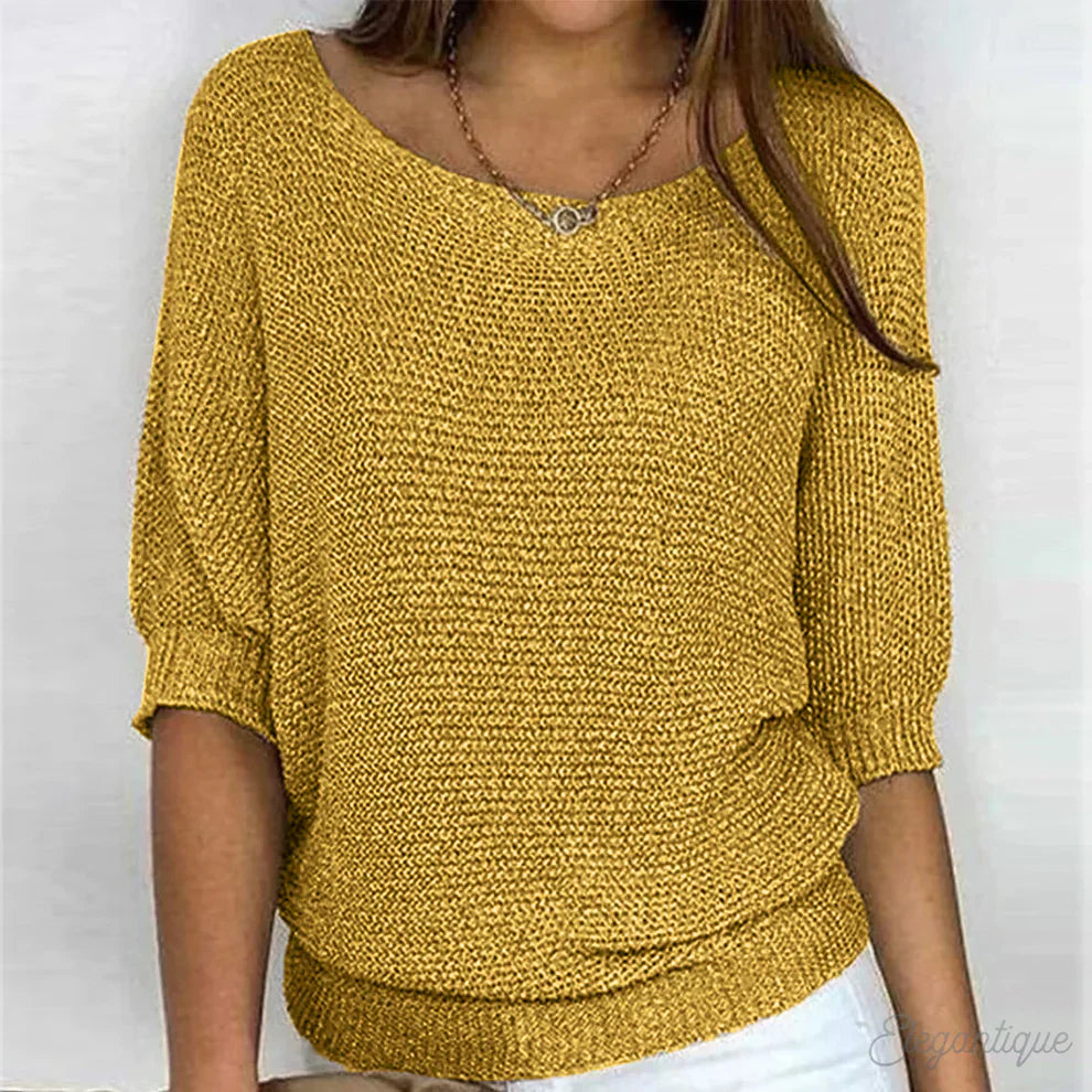 Evelyn | Elegant Knit Sweater